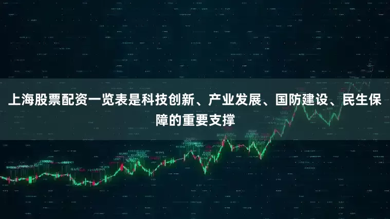 上海股票配资一览表是科技创新、产业发展、国防建设、民生保障的重要支撑